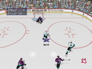NHL 99 (USA) In game screenshot